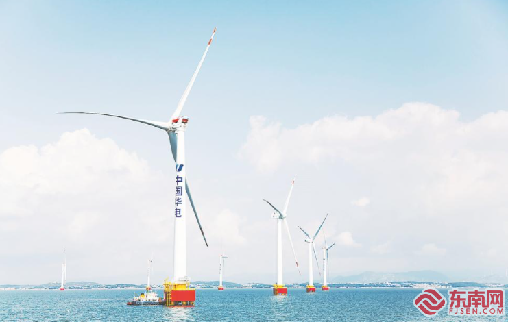 福清：海上风电场冲刺全容量并网发电