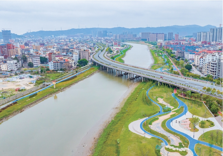 龙江中下游生态修复工程有序推进 龙江南岸栈桥施工预计5月份可完成