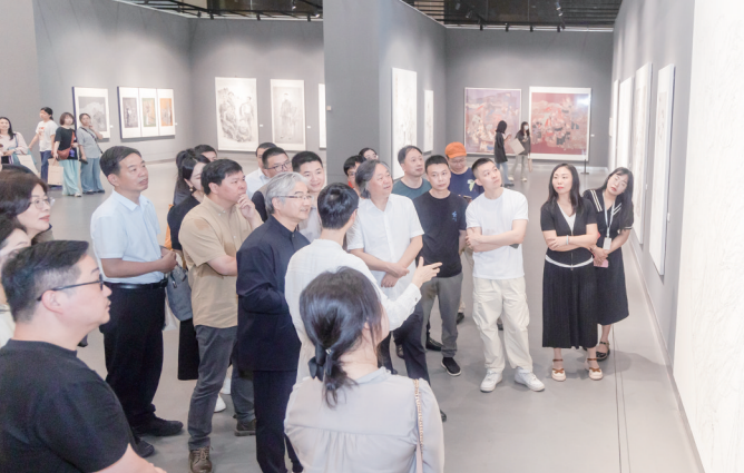 “青春潮——福建省青年美术家提名展·国画篇”在福清市美术馆开幕