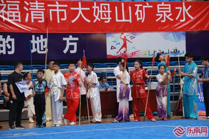 首届八闽武术大赛在福清举行 92个武术团队、1600多名运动员激烈比拼
